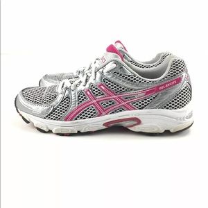 Asics Gel Excite Running Shoes T385N Silver / Pink